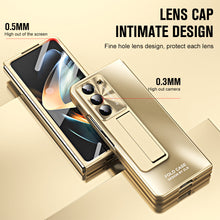 Load image into Gallery viewer, Ultra-thin Electroplated Galaxy Z Fold5 Case with Front Screen Protector Pen Slot Free Stylus &amp; Kick-stand
