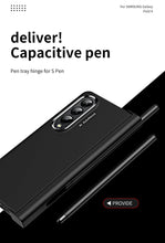 Load image into Gallery viewer, 2 Pcs Lens Ring for Samsung Z Fold 4 Hinge Case With Pen Slot Add Touch Pen for Galaxy Z Fold 4 5G pphonecover
