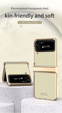 Load image into Gallery viewer, Hinge Case for Samsung Galaxy Z Flip 4 5G Case Full Protection Plating Transparent pphonecover
