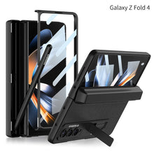 Load image into Gallery viewer, Full Protect Magnetic Hinge Case For Galaxy Z Fold4 5G With Made-in S Pen Slot &amp; Tempered Film Stand pphonecover

