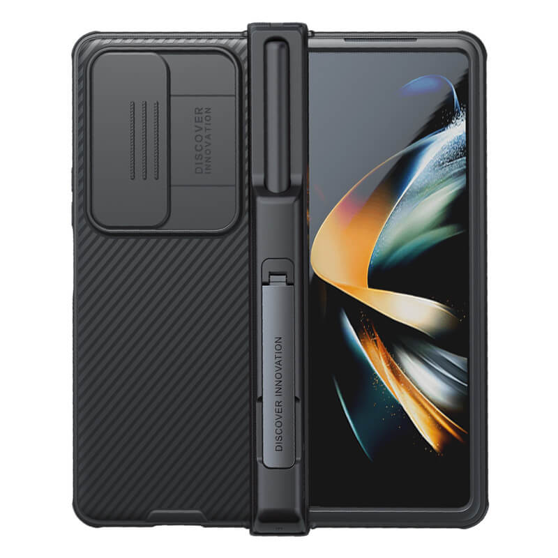 Full Protection Samsung Galaxy Z Fold4 5G Case with S pen Slot Camera Lens Protector and Stand(Pre-Sell) pphonecover