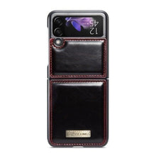 Load image into Gallery viewer, Luxury Leather Wallet Case - Samsung Galaxy Z Flip 3 5G pphonecover
