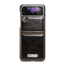 Load image into Gallery viewer, Luxury Leather Wallet Case - Samsung Galaxy Z Flip 3 5G pphonecover
